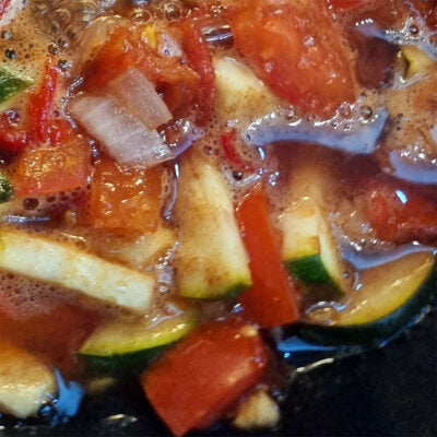 Tomaten-Zucchini-Chutney