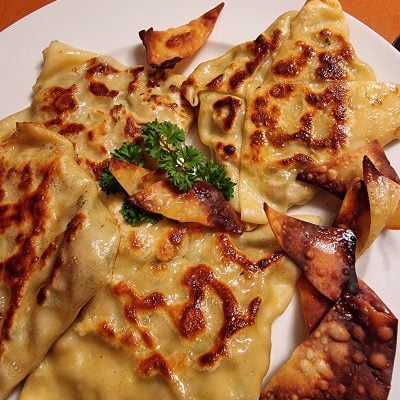 geröstete Maultaschen