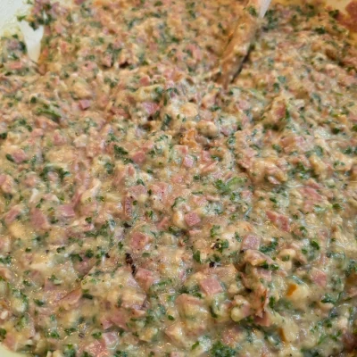 Die fertige Füllung ("Helene")